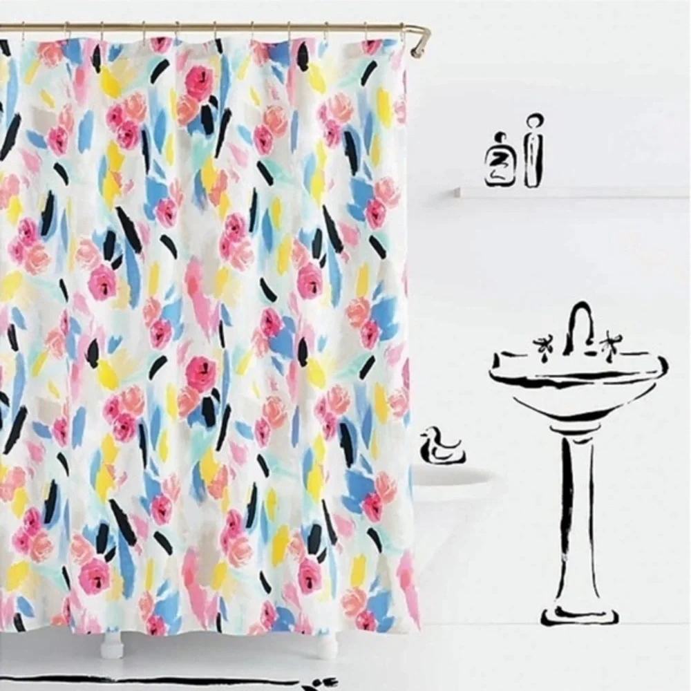 Kate Spade New York Paintball Shower Curtain